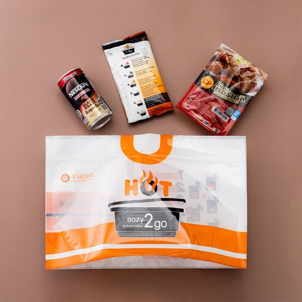 Ziplock heating bag